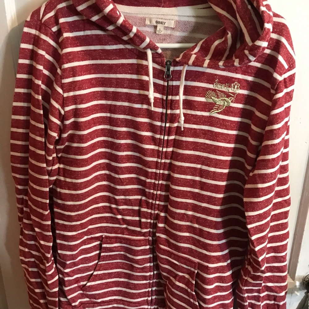 Obey Zip Sweatshirt - Picture 5 of 8